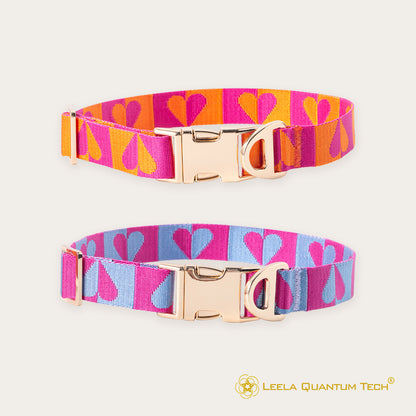 Leela Quantum HEAL® 자카드 강아지 목줄 