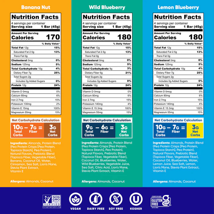 Fruit Lovers Variety (12 Bars)