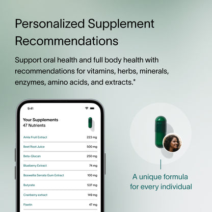 구강 건강 지능™ 테스트 