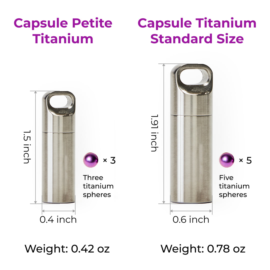H.E.A.L.® 360 Petite Capsule Titanium